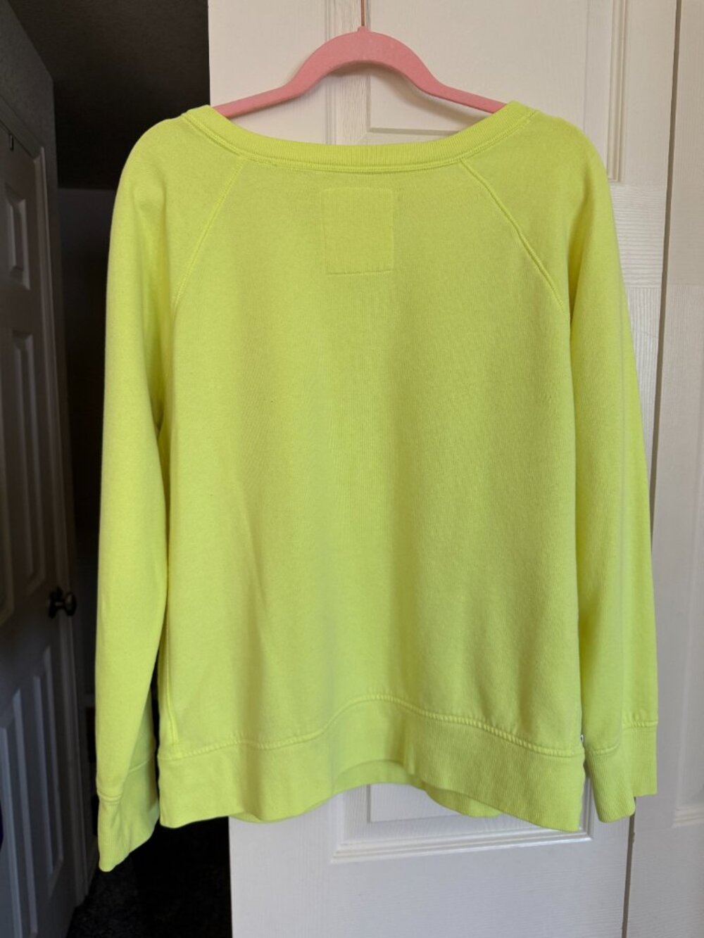 Neon side zip sweatshirt - Picture 4 of 4